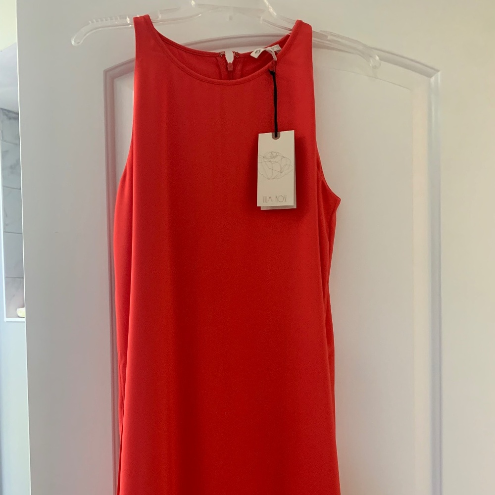 Lila Rose Womens dress orange in size 8